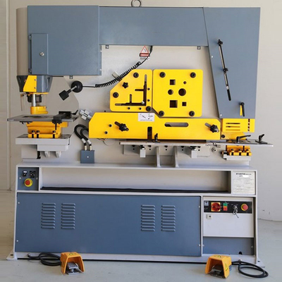 هیدرولیک Ironworker Q35y-20 ترکیبی پانچ و برش فلز
