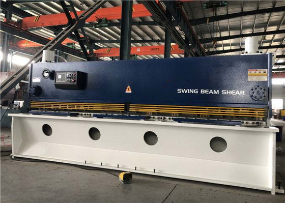 Plate NC Shearing Machine Height 3140 2500 X 4 Mm QC12Y Series