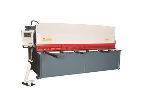 6mm هیدرولیک Swing Beam Shearing Machine Sheet Metal 3200mm